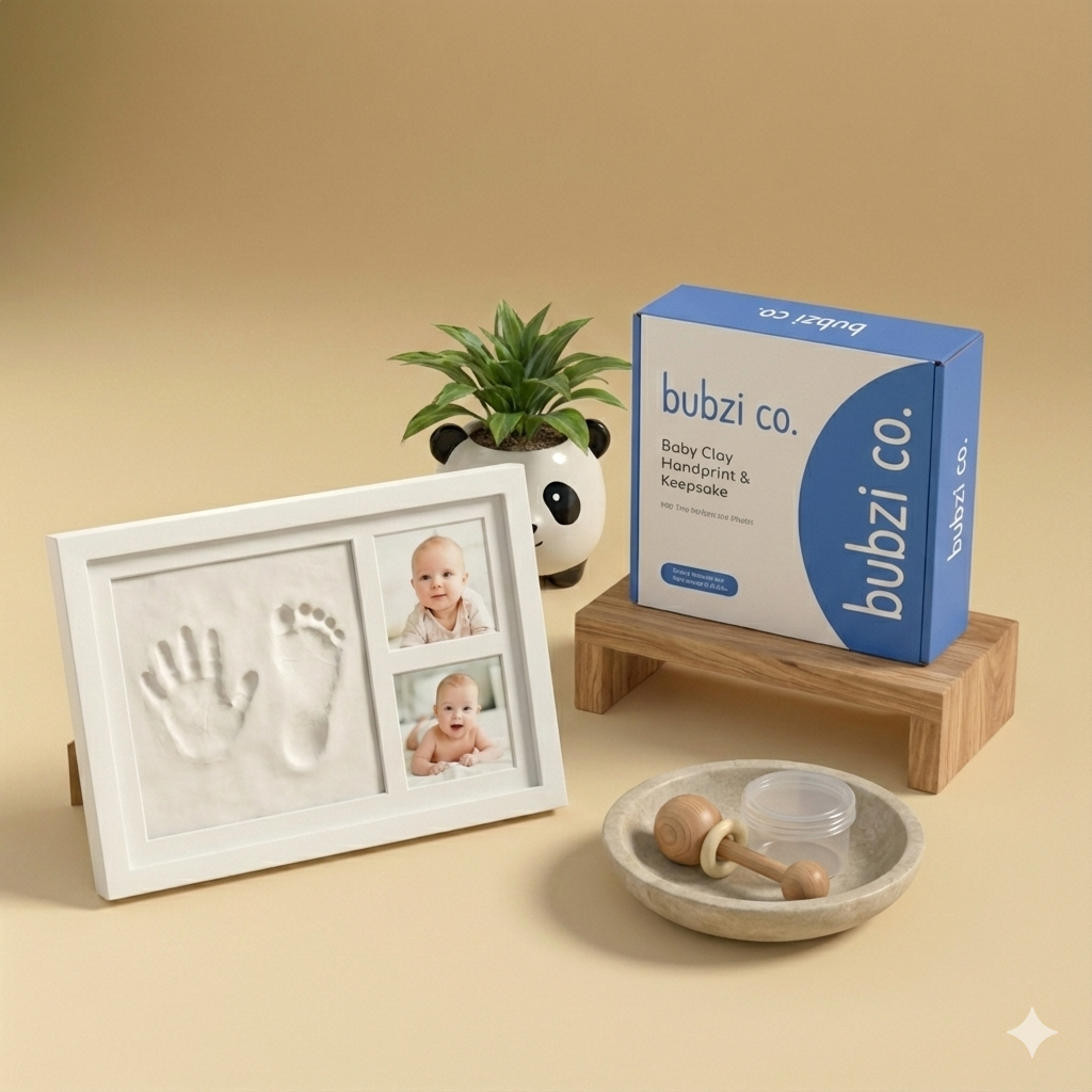 DIY Baby-Foto-Erinnerungsrahmen