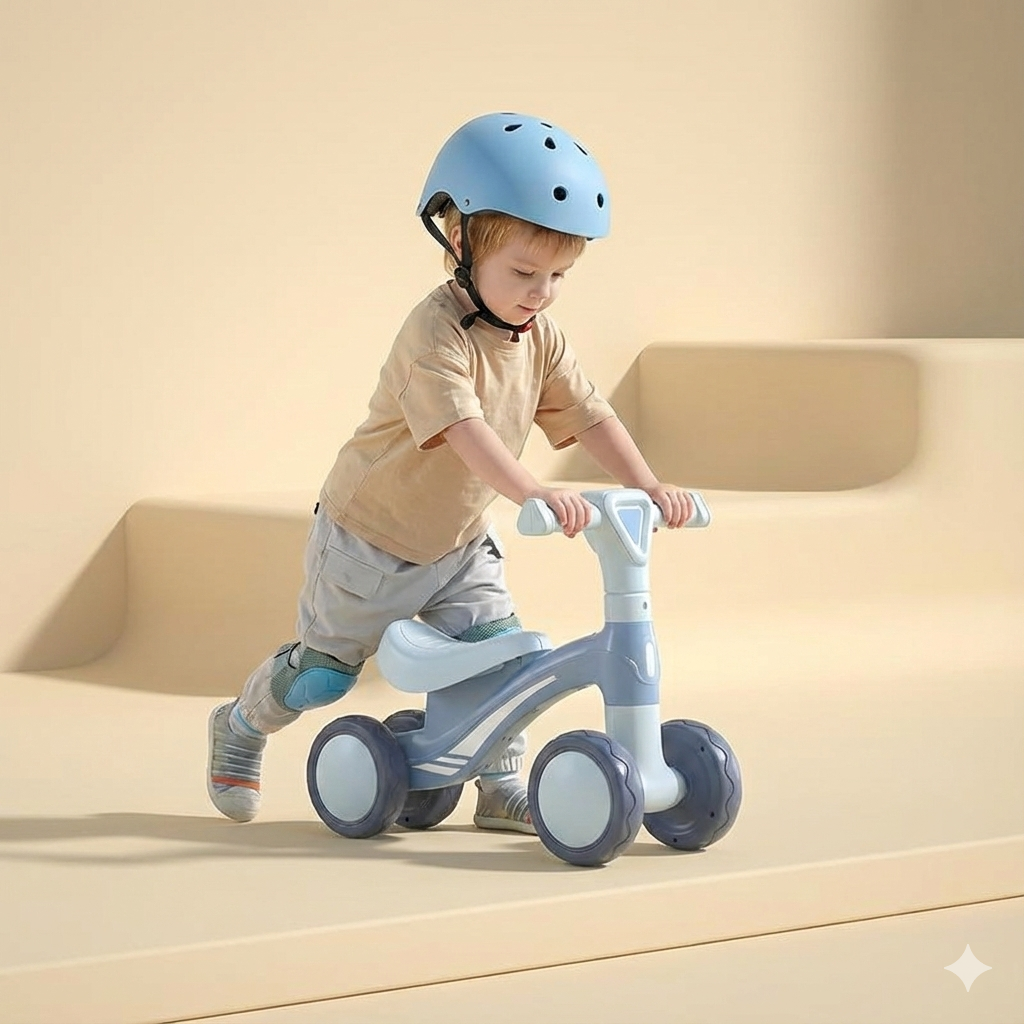 4-Rad-Laufrad für Kinder